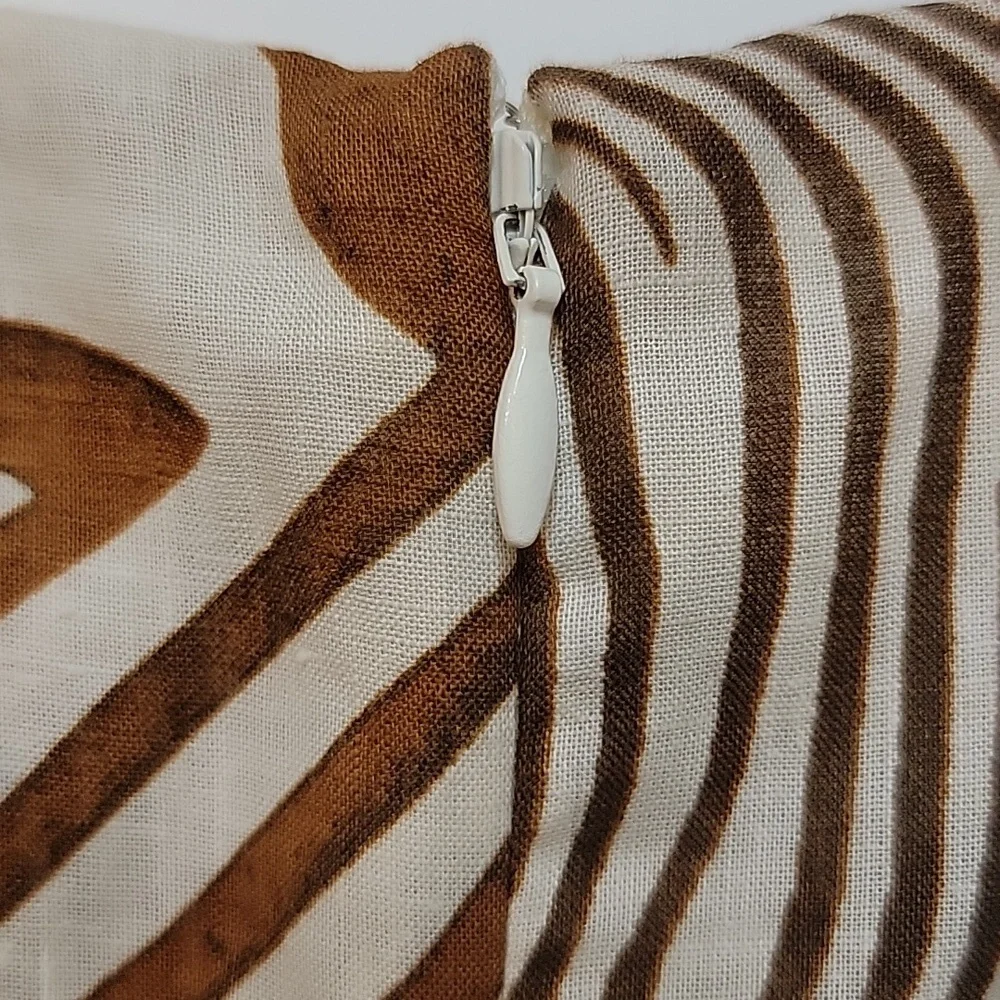 REISS | Rosie Animal Print Faux Wrap Style Dress - Picture 8 of 16